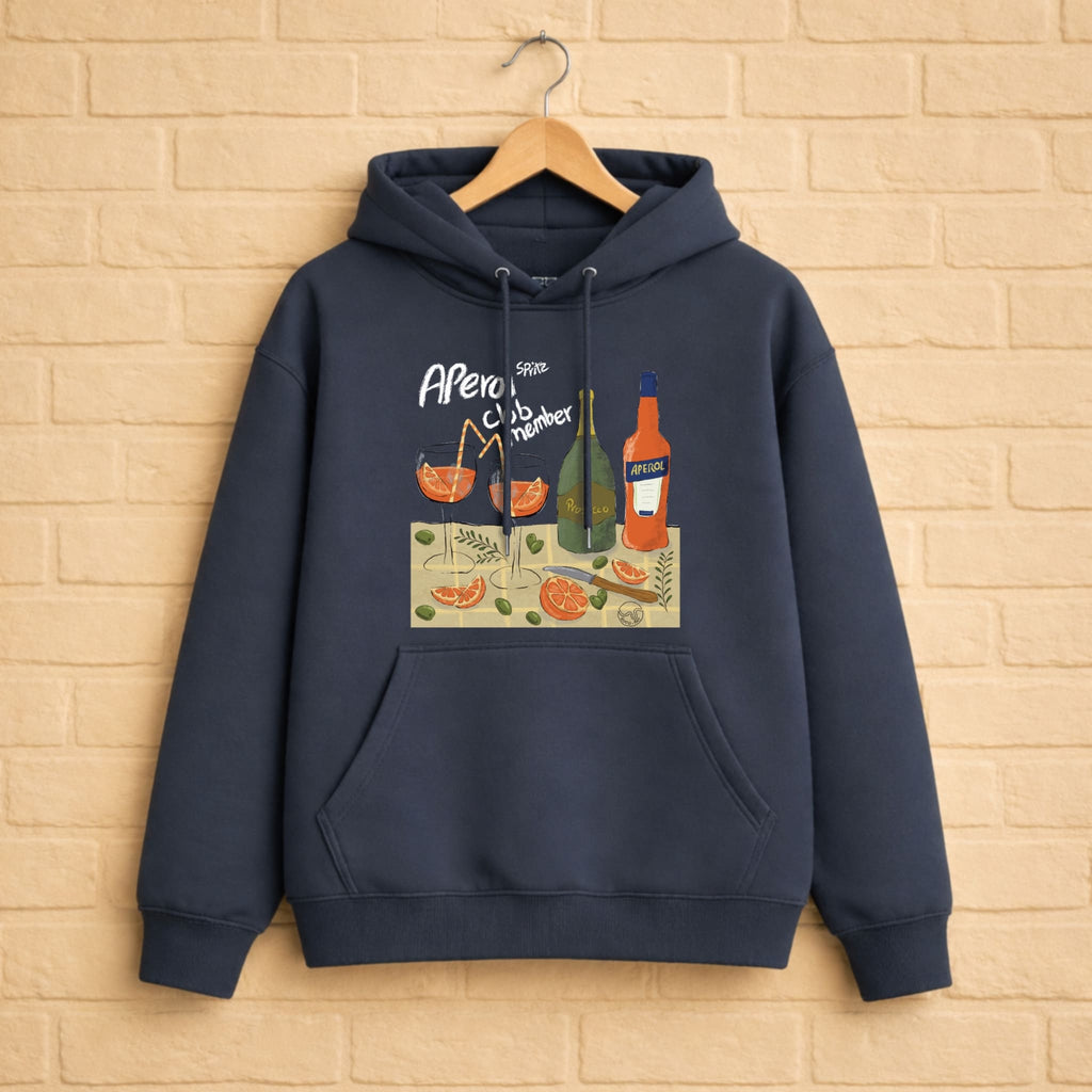 Aperol Spritz Hoodie aus 100% Bio-Baumwolle