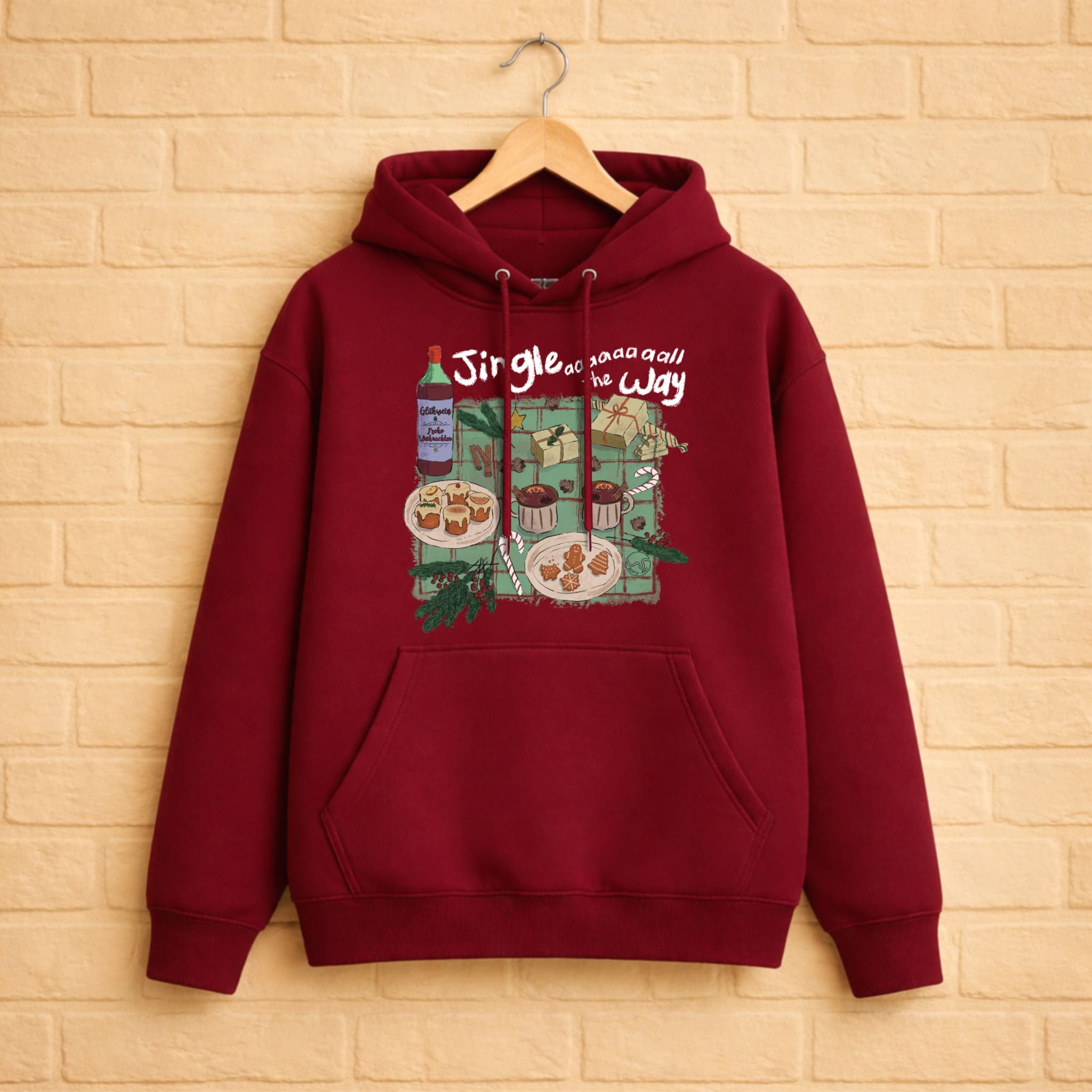 Christmas Hoodie aus 100% Bio-Baumwolle