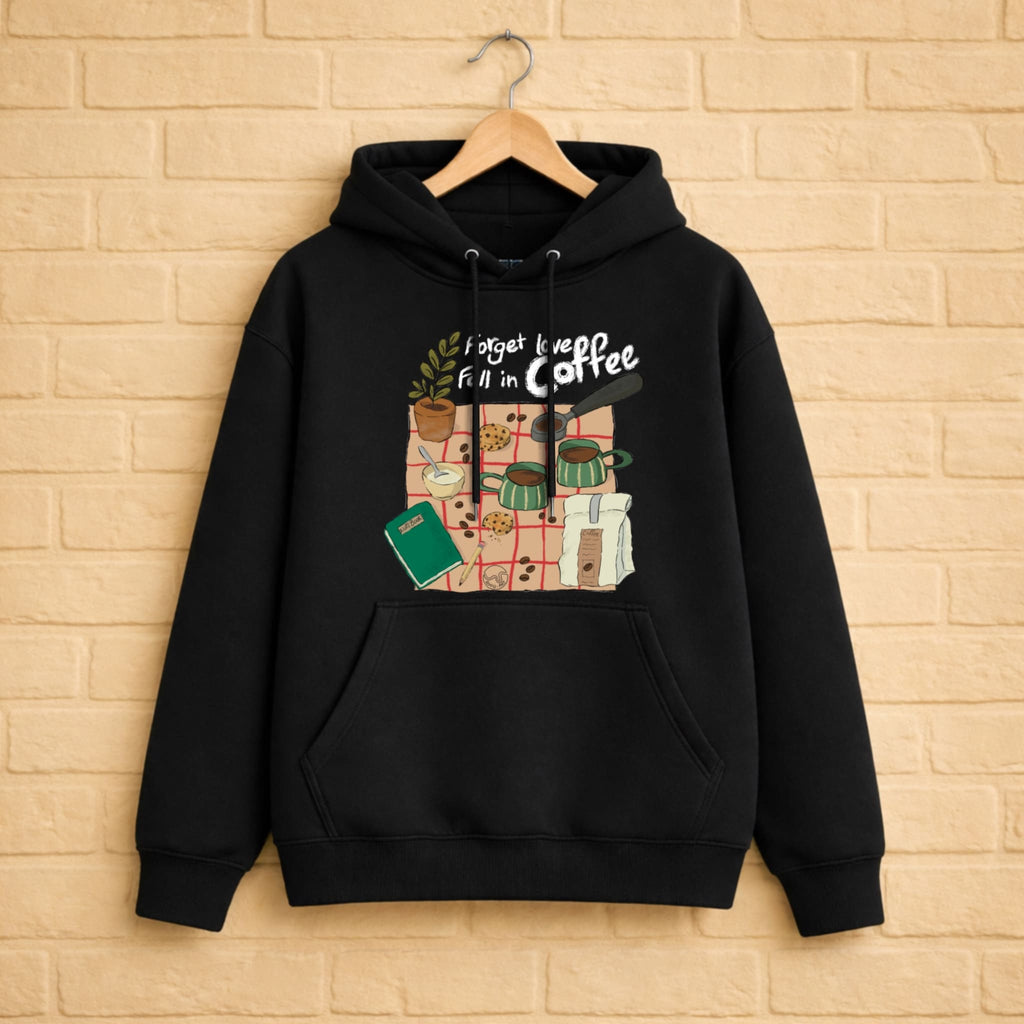 Coffee Lovers Hoodie aus 100% Bio-Baumwolle