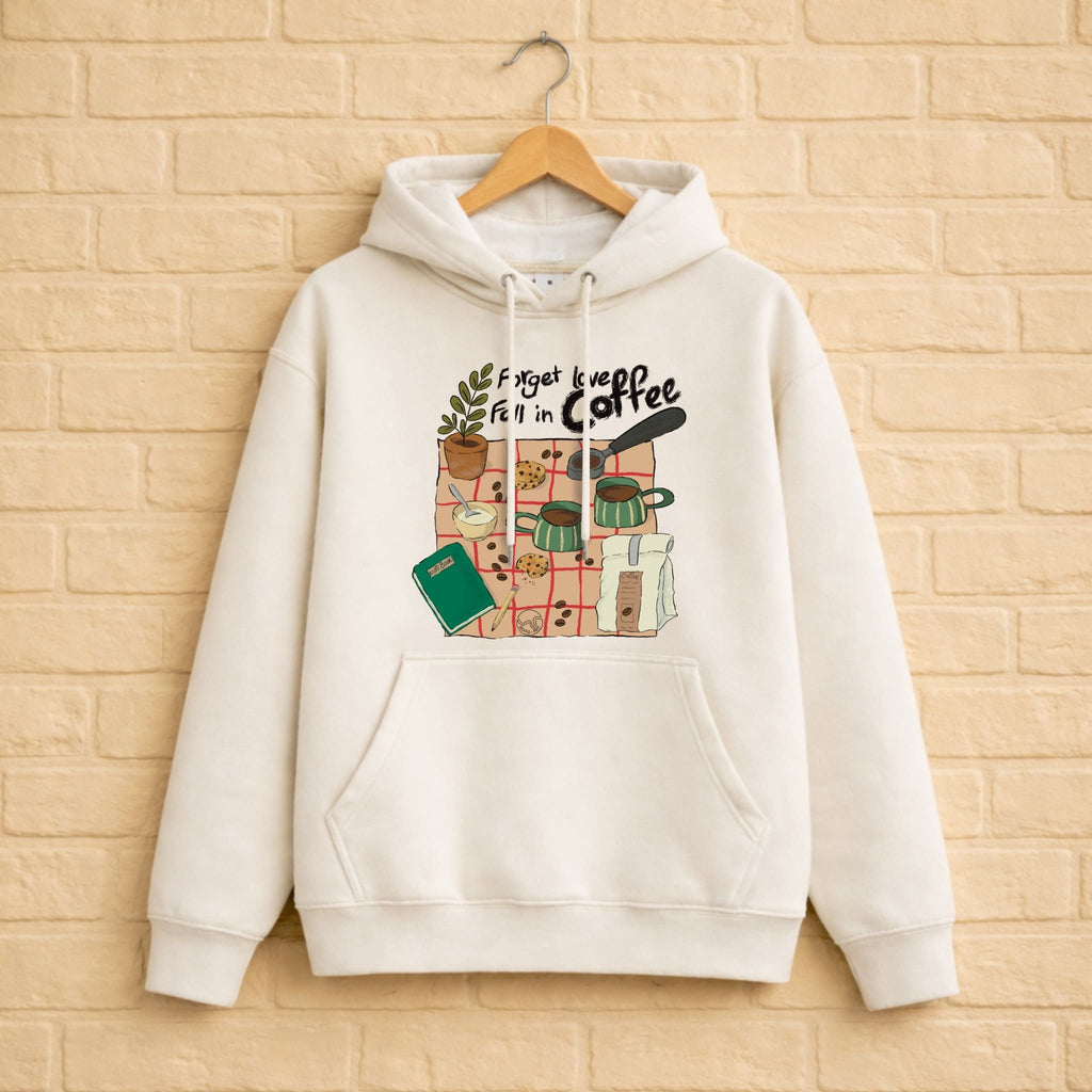 Coffee Lovers Hoodie aus 100% Bio-Baumwolle