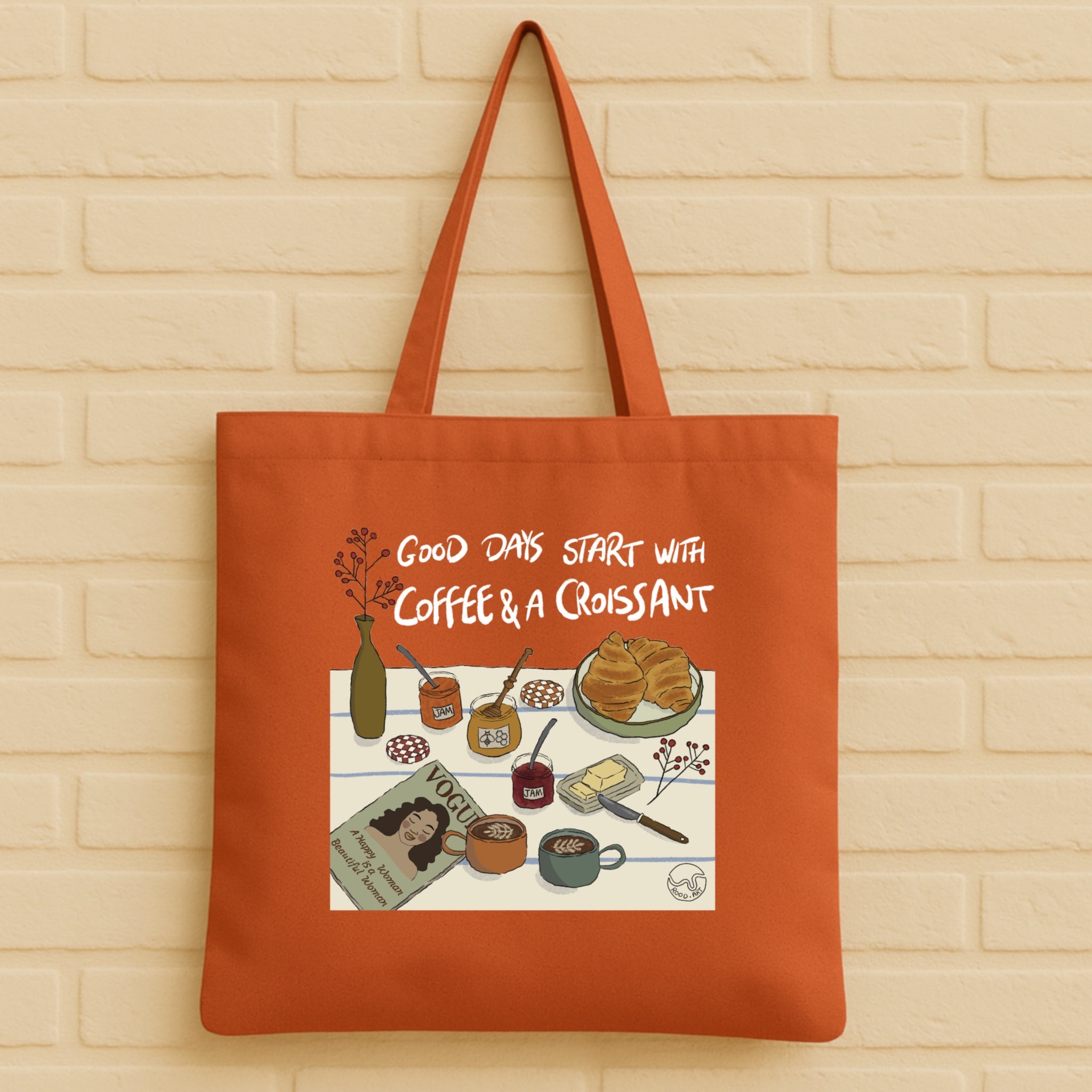 Good Days Start With Coffee And A Croissant