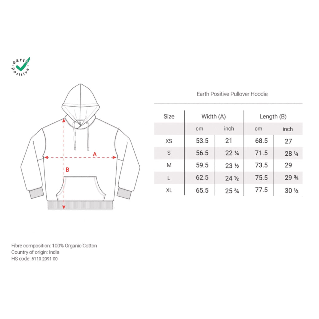 Campaholic Hoodie aus 100% Bio-Baumwolle