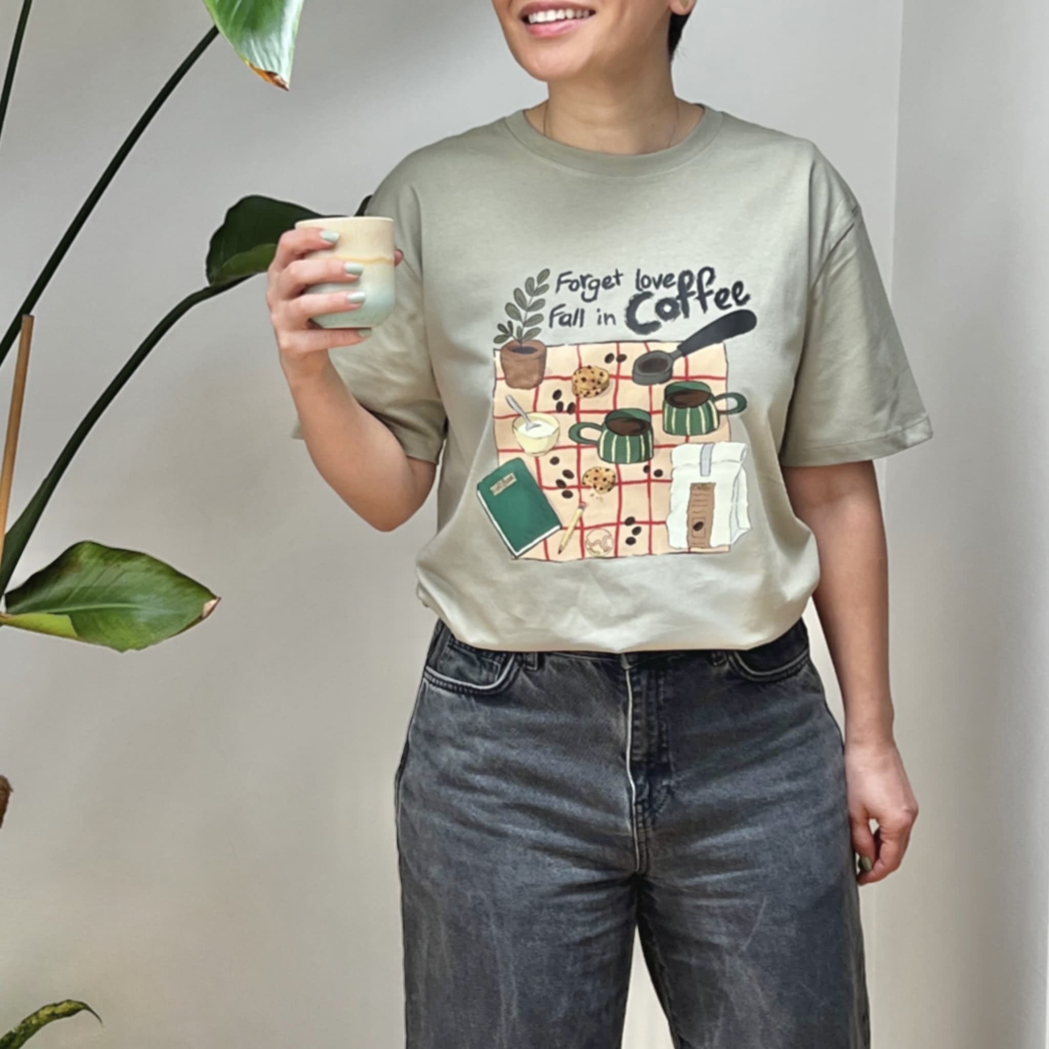 Coffee Lovers T-Shirt aus 100 % Bio-Baumwolle