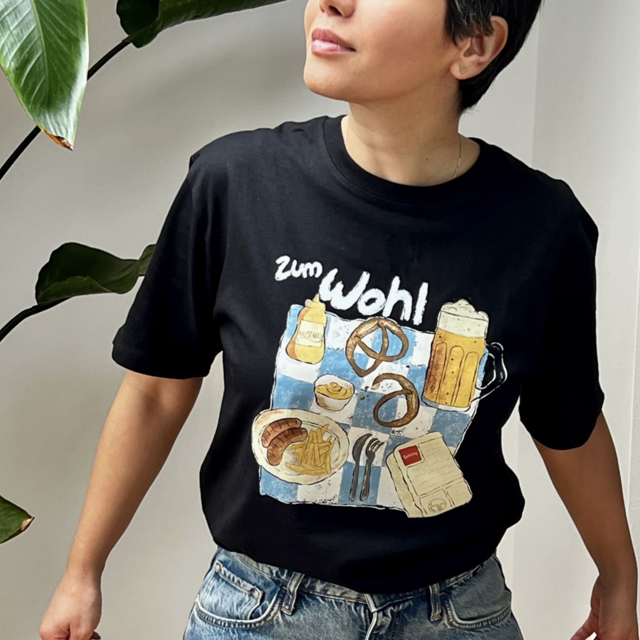 Bier T-Shirt aus 100 % Bio-Baumwolle
