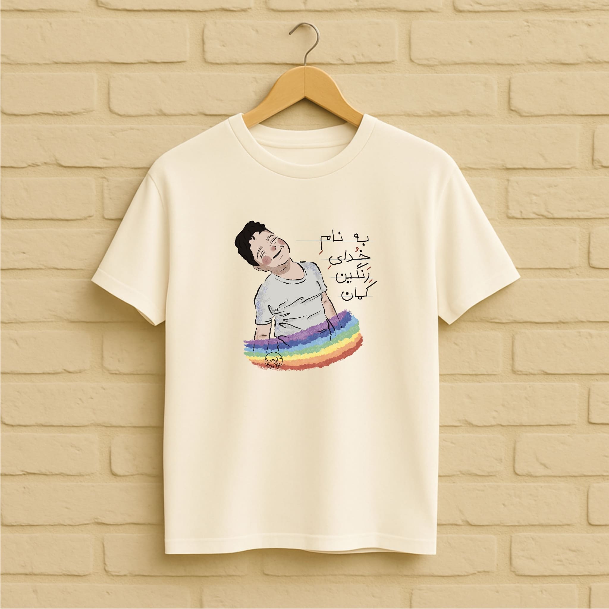 Kian Pirfalak T-Shirt aus 100 % Bio-Baumwolle