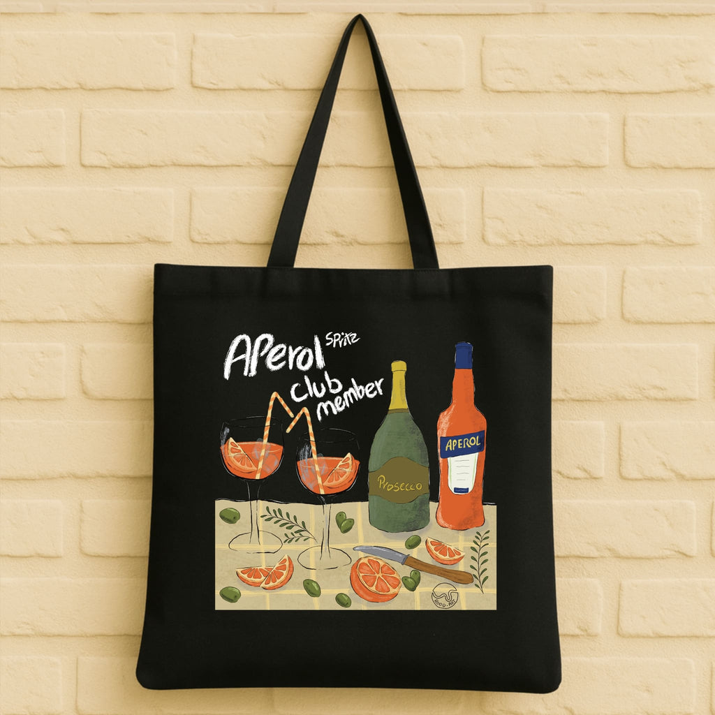 Aperol Spritz Tote Bag aus 100% Bio-Baumwolle