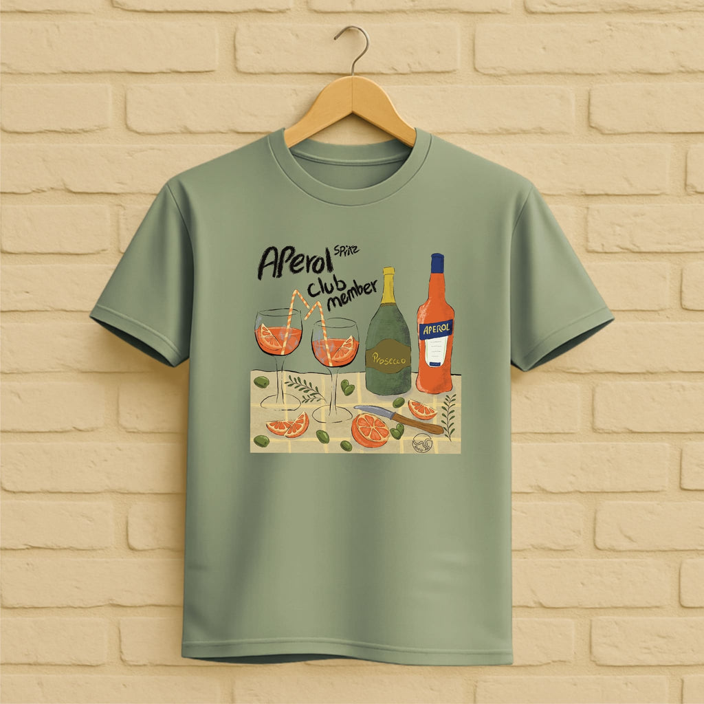 Aperol Spritz T-Shirt aus 100 % Bio-Baumwolle