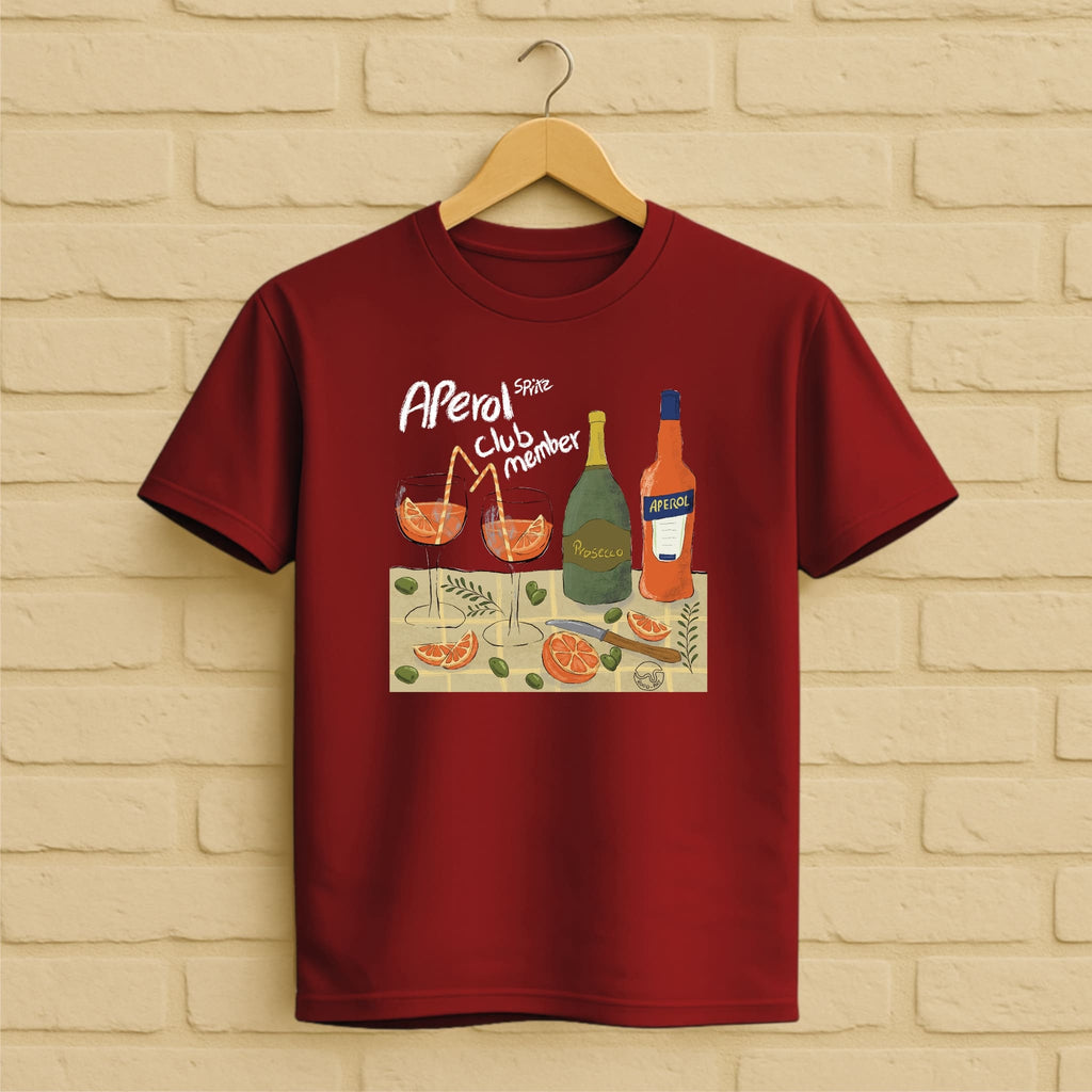 Aperol Spritz T-Shirt aus 100 % Bio-Baumwolle