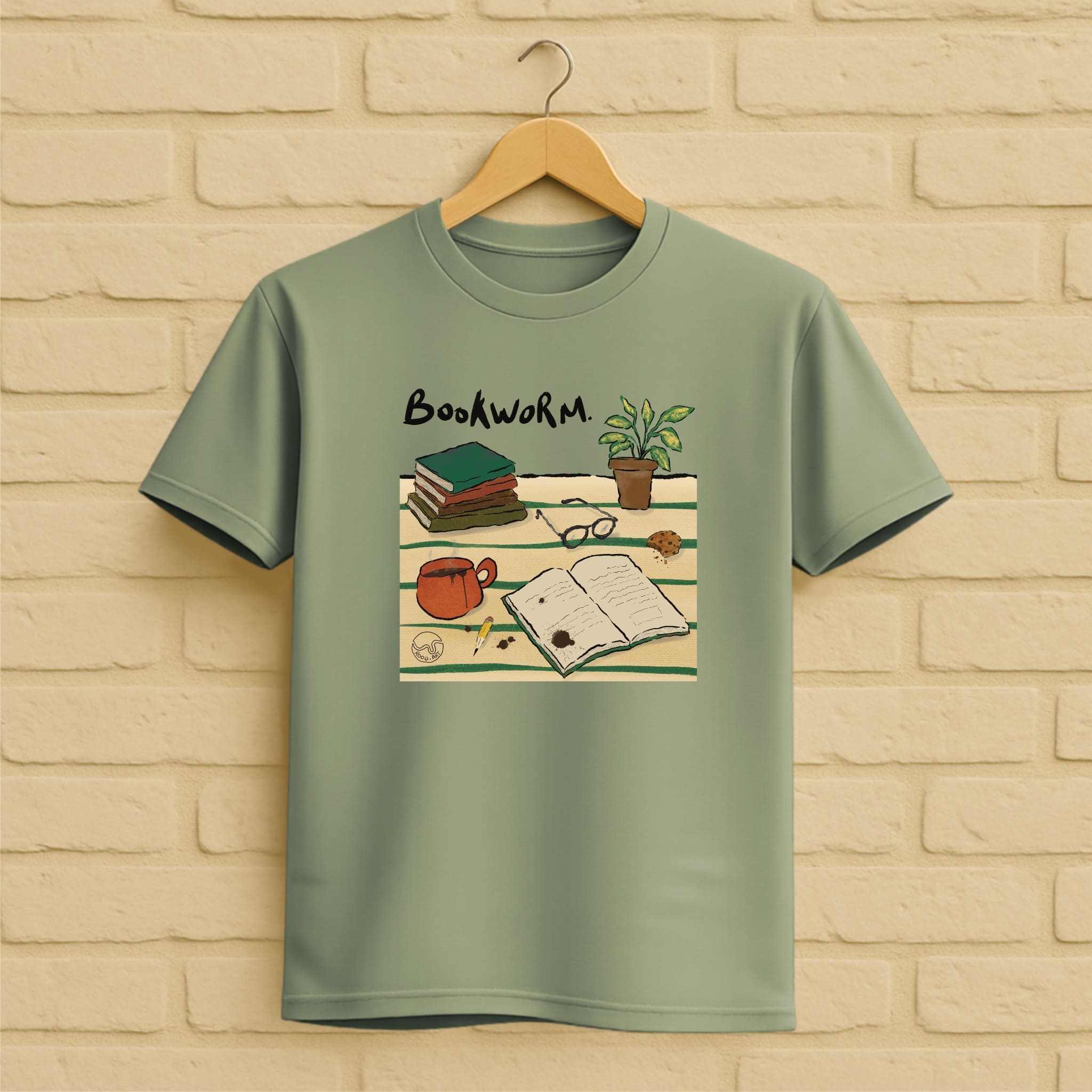 Book Lover T-Shirt aus 100 % Bio-Baumwolle