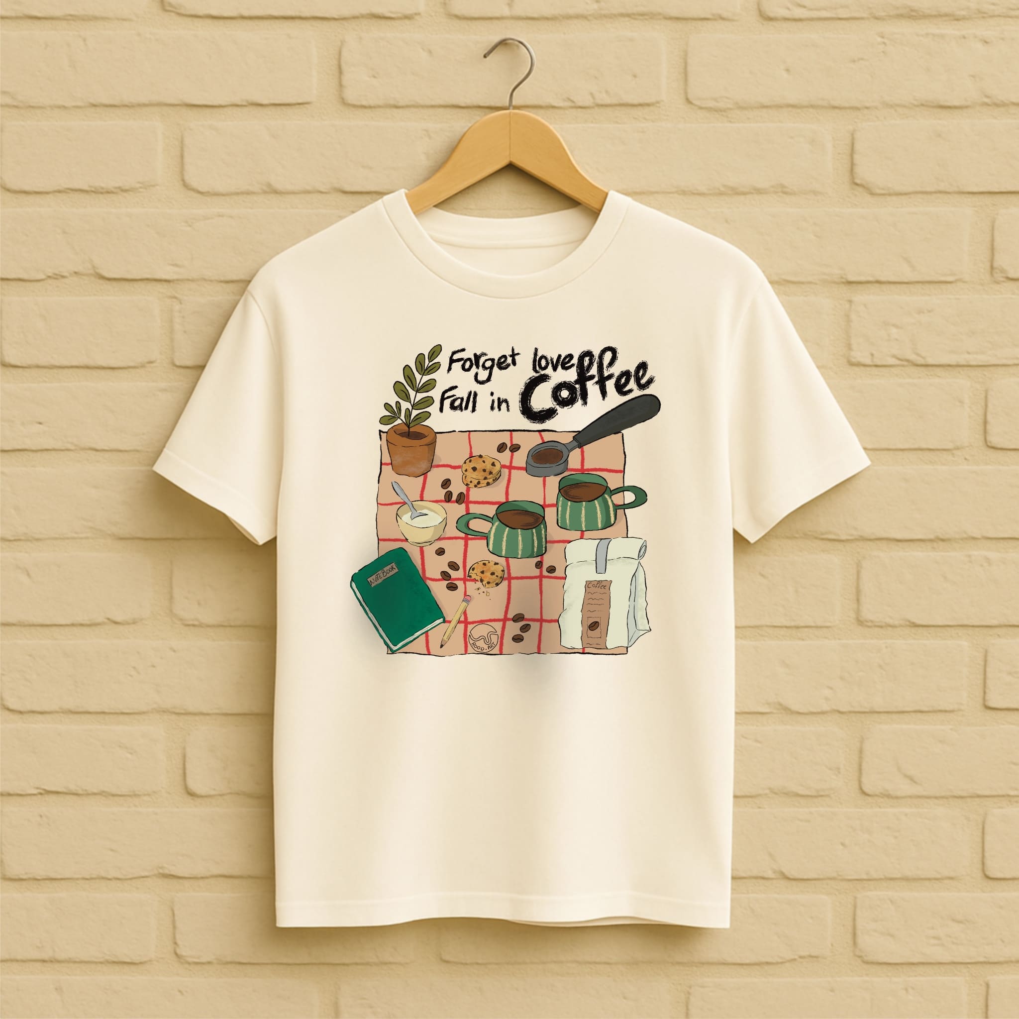 Coffee Lovers T-Shirt aus 100 % Bio-Baumwolle