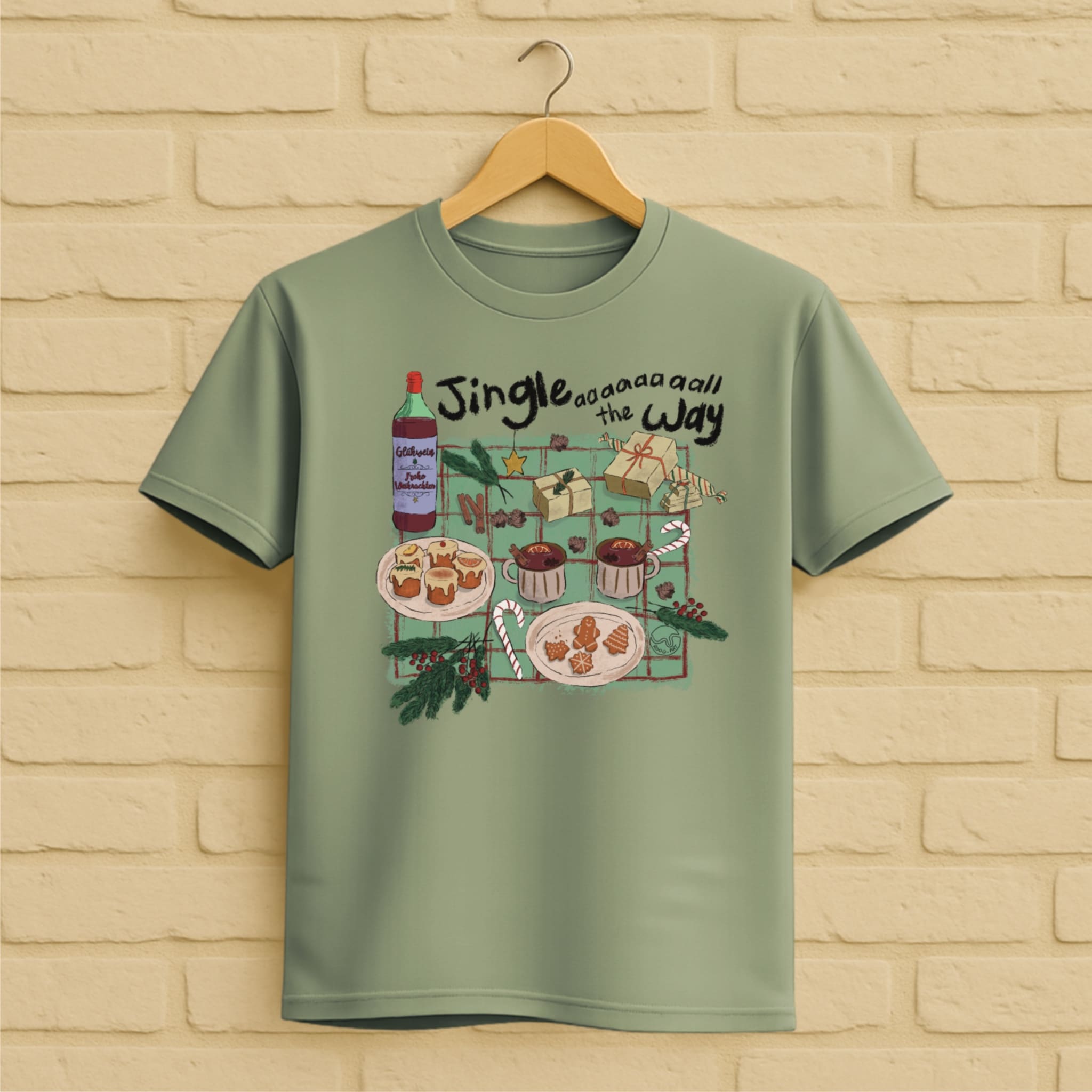 Christmas T-Shirt aus 100 % Bio-Baumwolle
