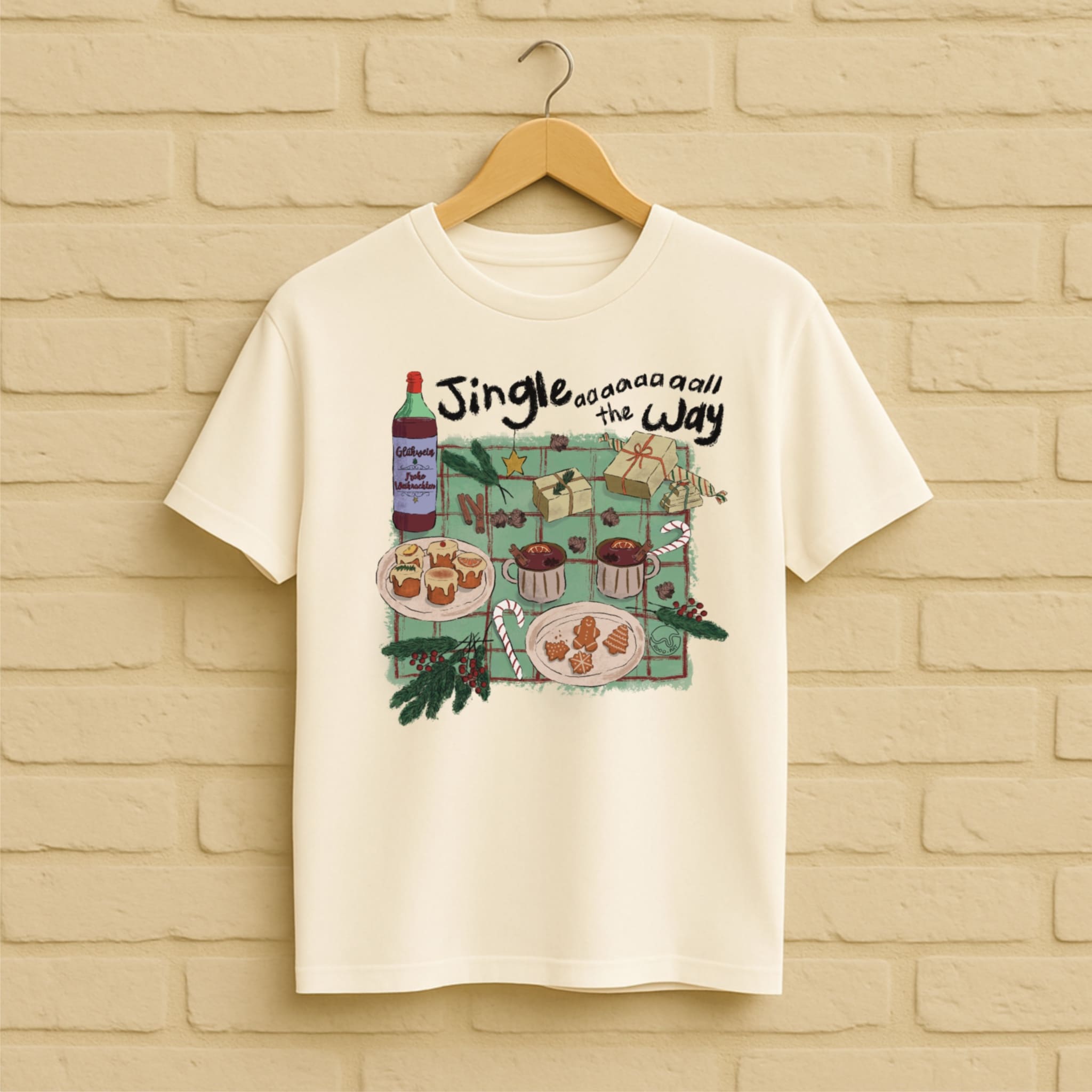 Christmas T-Shirt aus 100 % Bio-Baumwolle