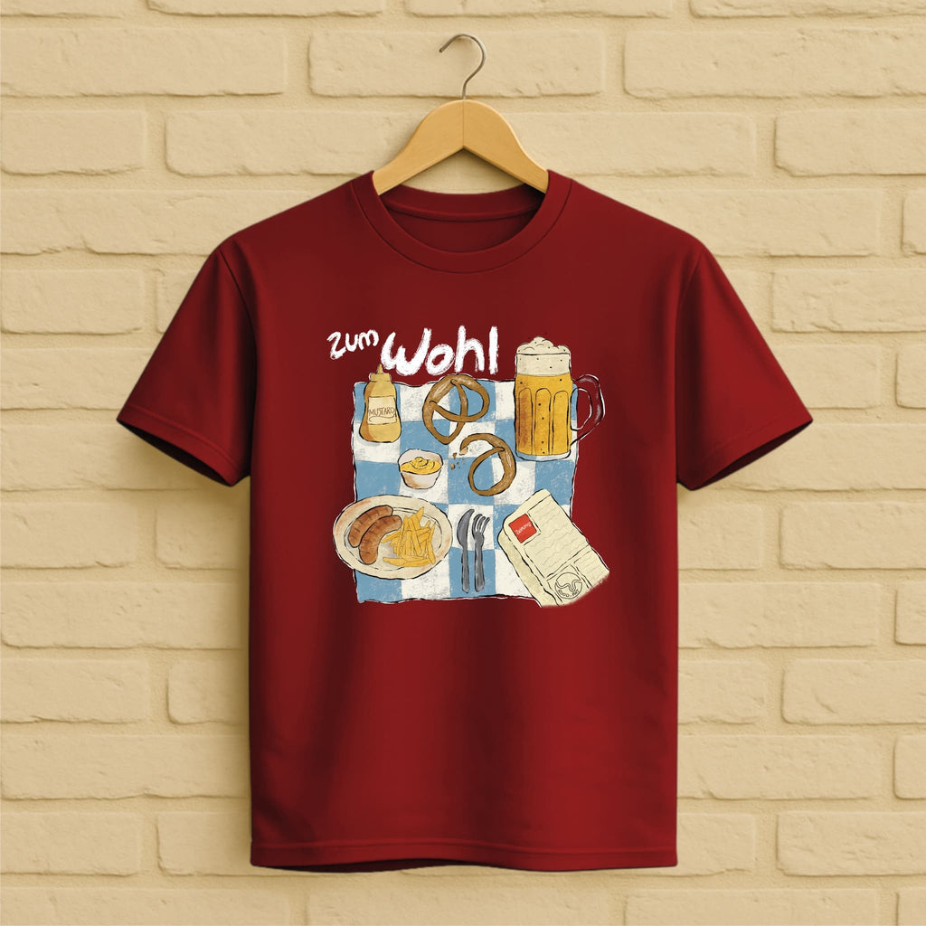 Bier T-Shirt aus 100 % Bio-Baumwolle